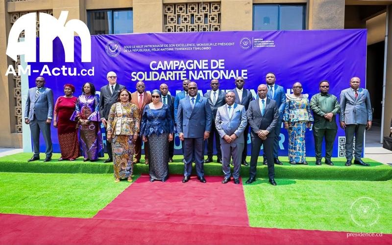 Photo prise lors de la campagne de solidarité 