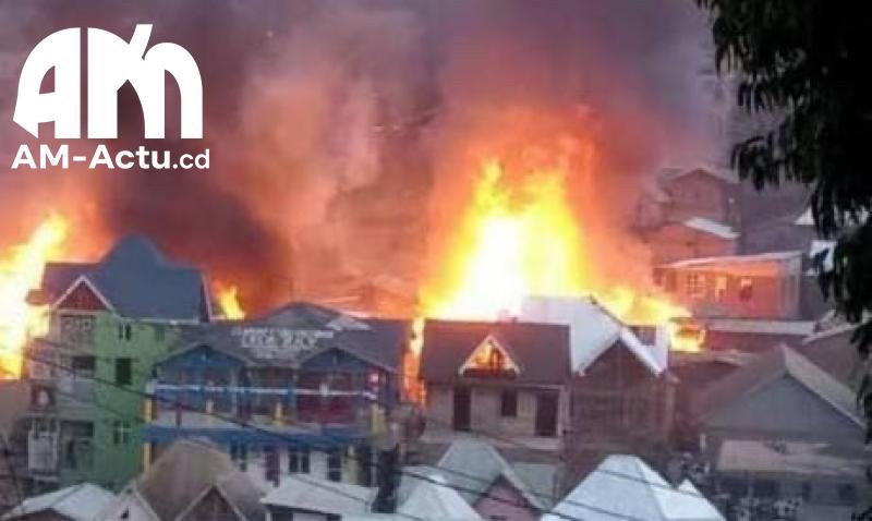 Photo de l'incendie 